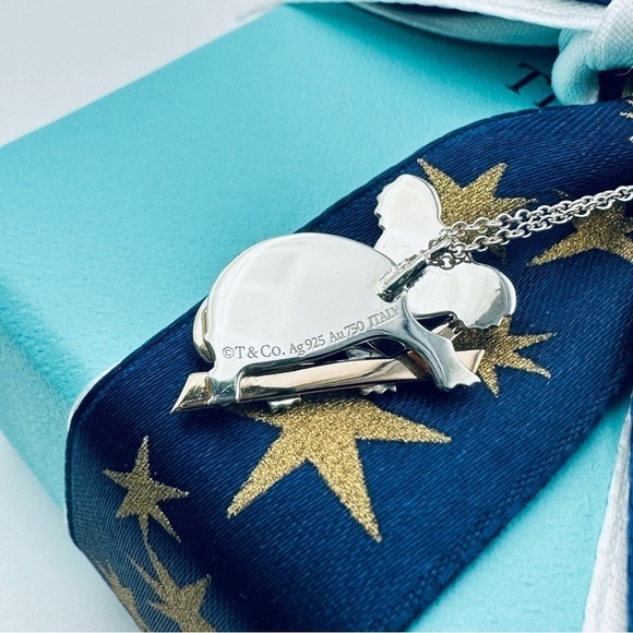 LIMITED Tiffany & Co. Save the Wild Koala Necklace in 18K Rose Gold and Silver - Picture 6 of 10